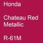 Preview: Honda, Chateau Red Metallic, R-61M.